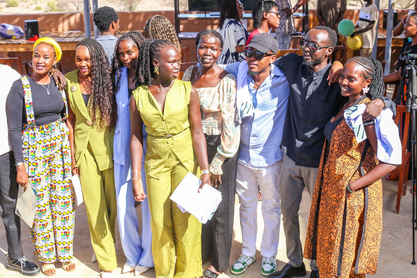 Graduation day in Turkana, Resilient People apprentices and team