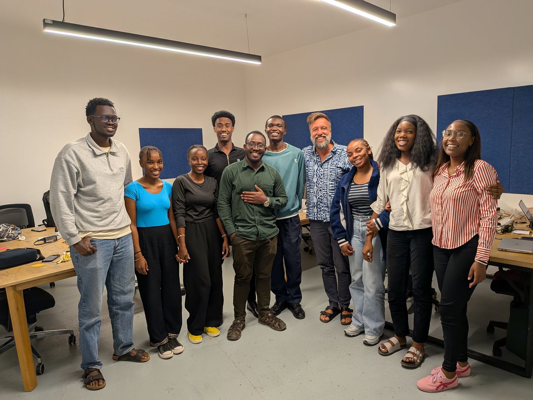 The Resilient People team in the Nairobi office